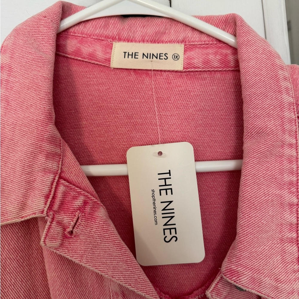 The Nines Pink Jean Jacket with Fringe - Picture 4 of 5